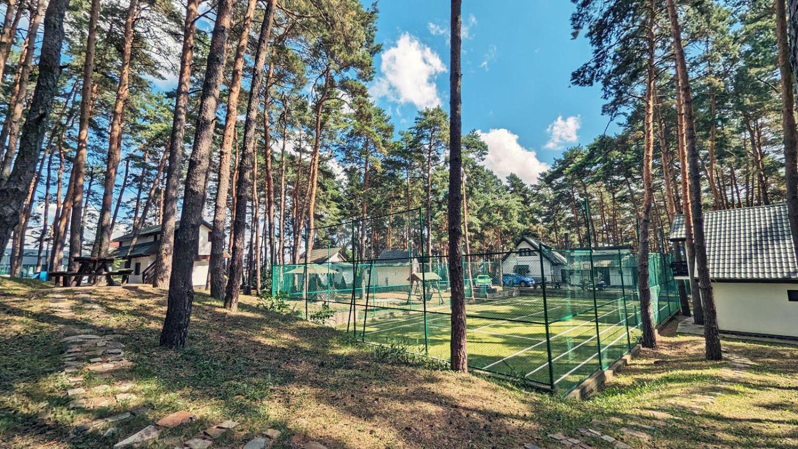 Complex Parc Pini Moinesti Hotel Bagian luar foto